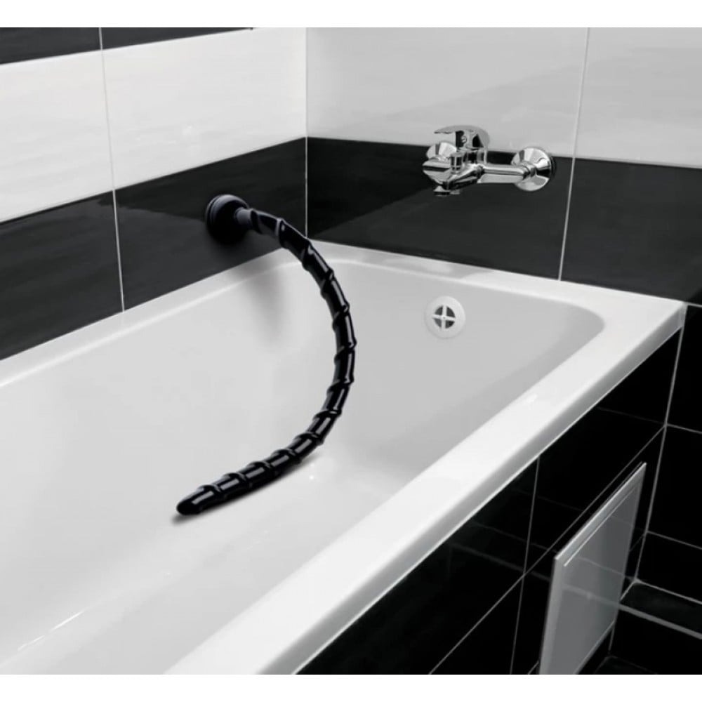 Анальные игрушки без вибрации - Анальный плаг для фистинга Swirl Thin Anal Snake 45,7 см