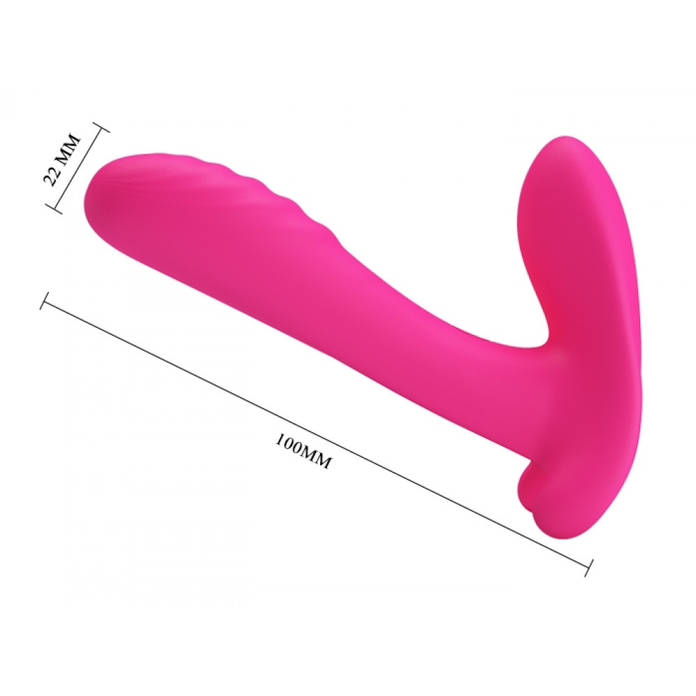 Вибратор - Вибробабочка с стимулятором клитора PRETTY LOVE - Remote Control Massager, BI-014850W-1 4