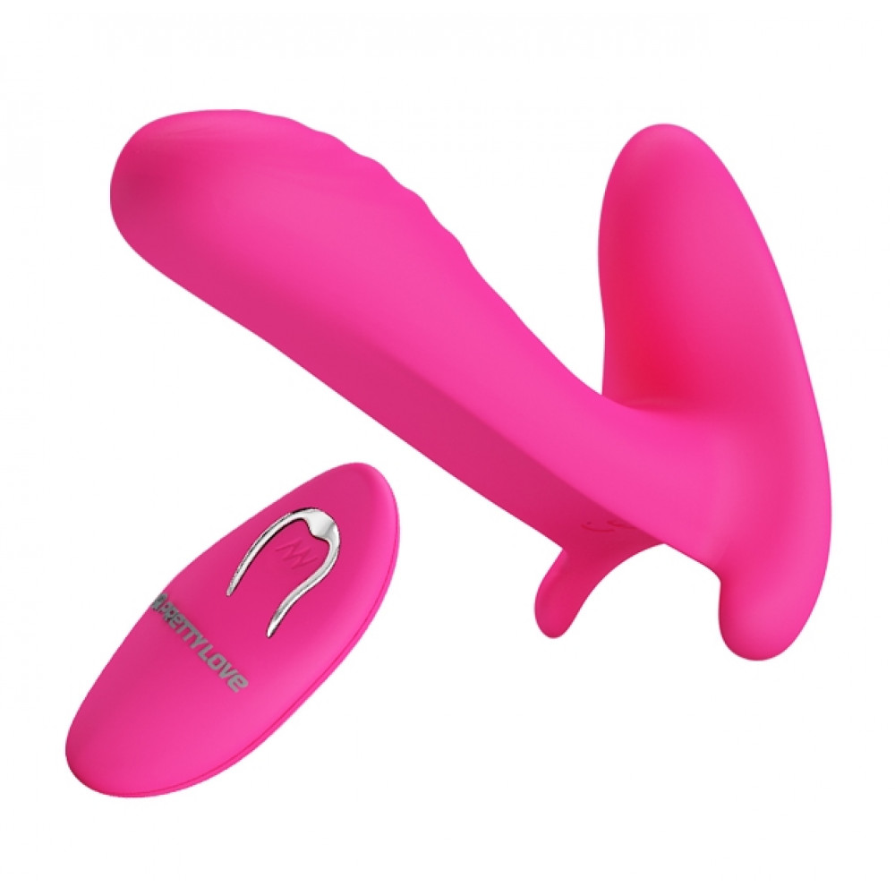 Вибратор - Вибробабочка с стимулятором клитора PRETTY LOVE - Remote Control Massager, BI-014850W-1 9