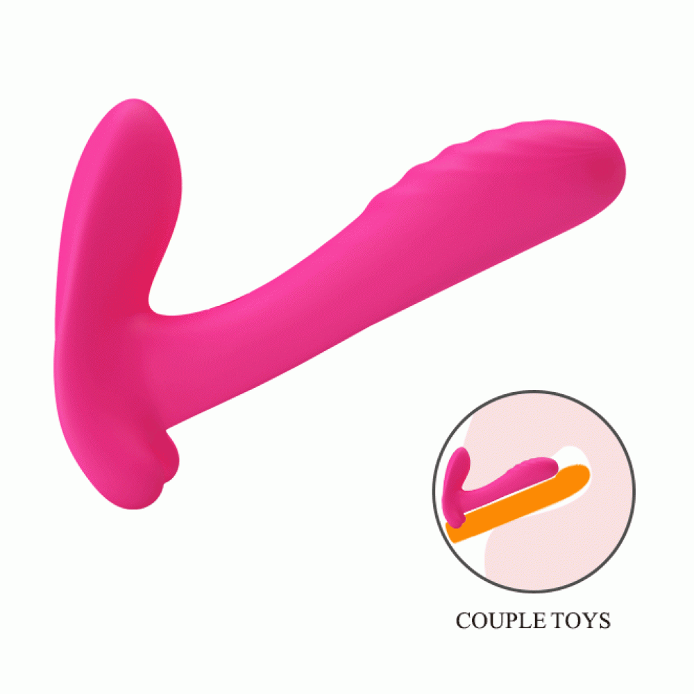 Вибратор - Вибробабочка с стимулятором клитора PRETTY LOVE - Remote Control Massager, BI-014850W-1 5