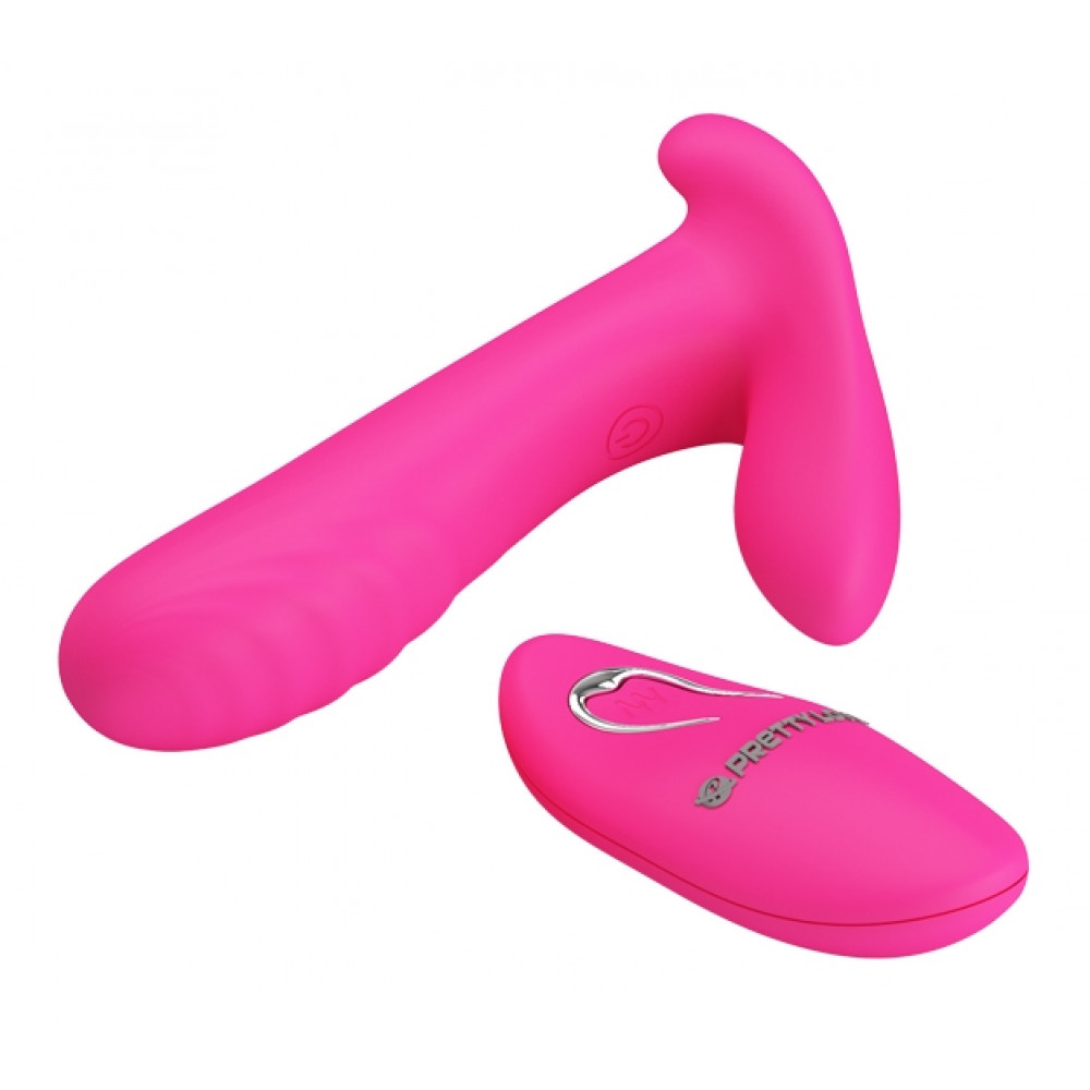 Вибратор - Вибробабочка с стимулятором клитора PRETTY LOVE - Remote Control Massager, BI-014850W-1 6