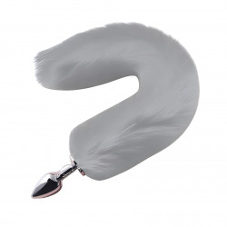 Анальная пробка с хвостом SKN-L08 ( размер XS )