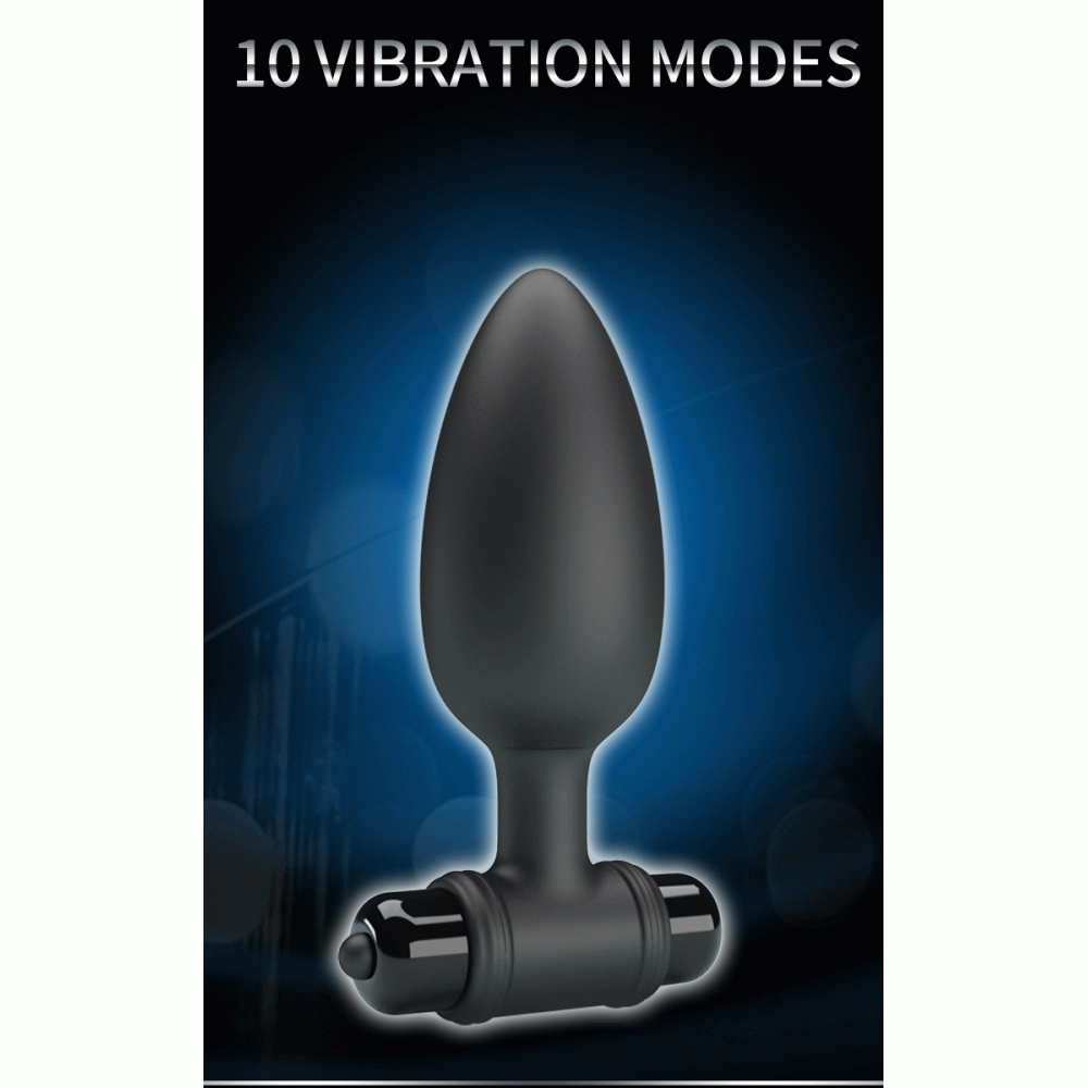  - Анальний стимулятор з вібрацією Mr. Play - Super Power Vibrating Anal Plug, BI-040107-MR 3