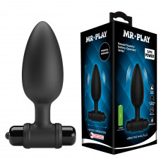 Анальний стимулятор з вібрацією Mr. Play - Super Power Vibrating Anal Plug, BI-040107-MR