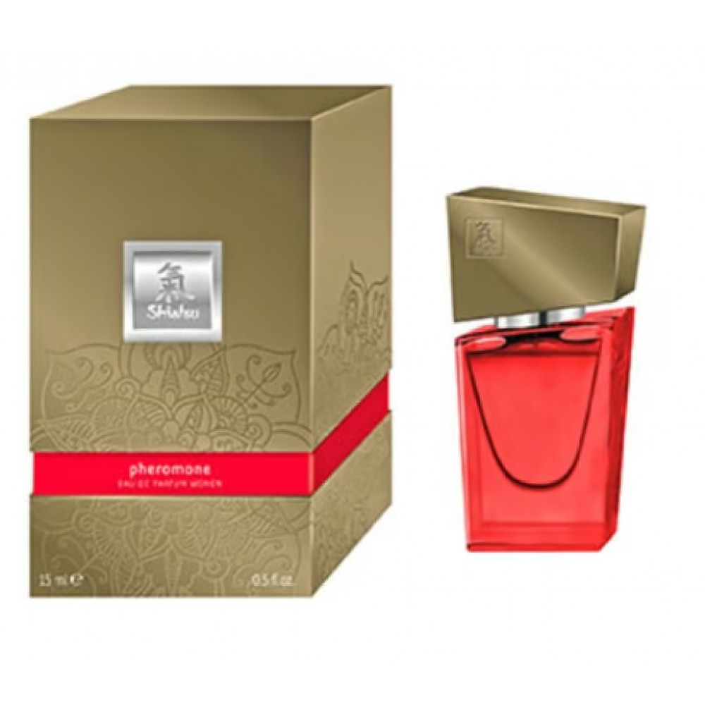 Парфюмерия - Духи с феромонами женские SHIATSU Pheromone Fragrance women red 15 ml 2