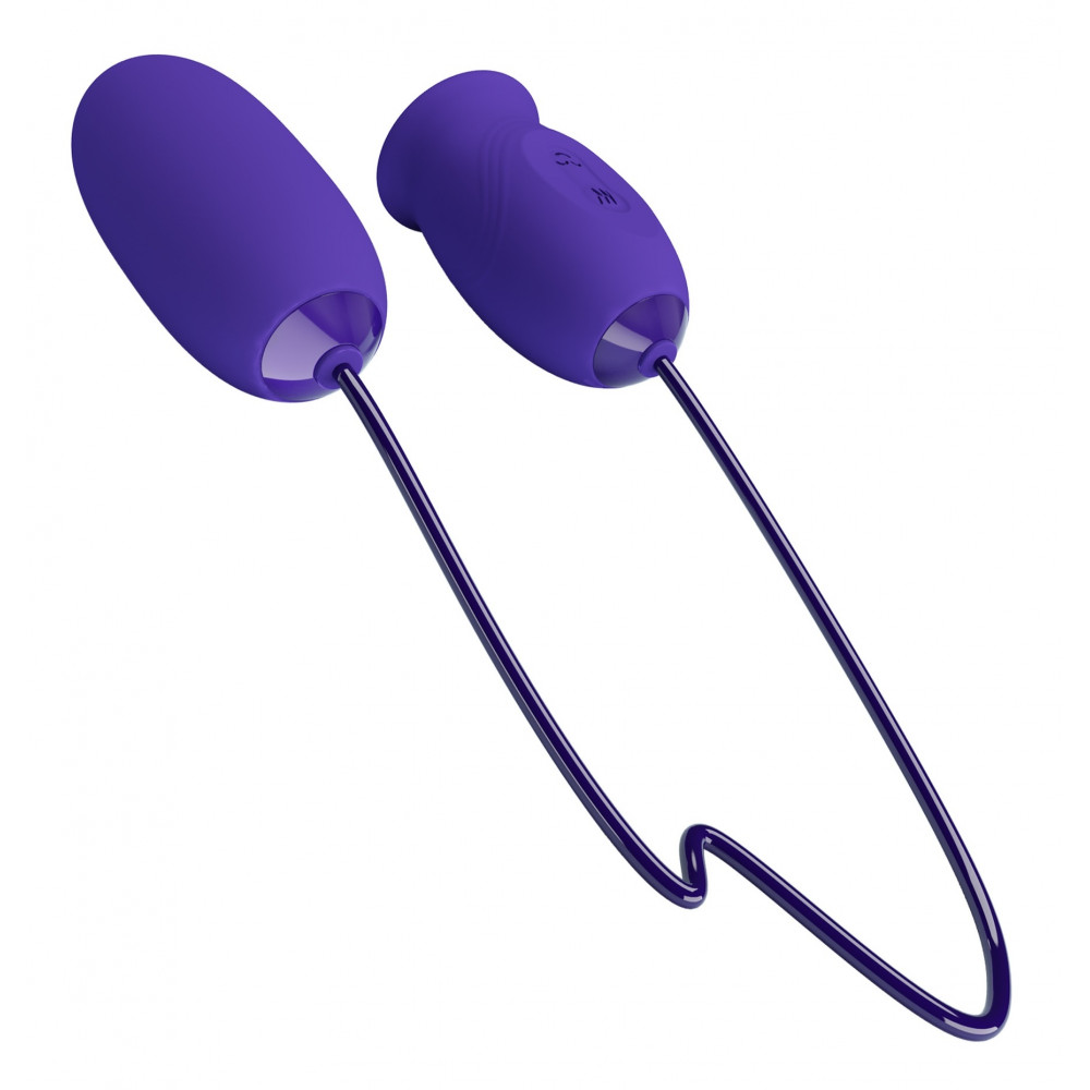 Різне - Гнучкий стимулятор віброяйце + стимулятор клітора PRETTY LOVE - Daisy Youth, BI-014749L 2