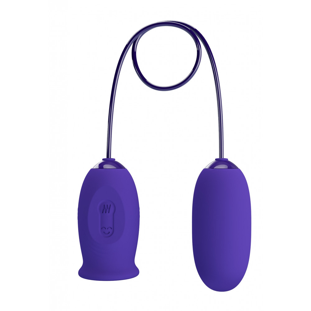 Різне - Гнучкий стимулятор віброяйце + стимулятор клітора PRETTY LOVE - Daisy Youth, BI-014749L 1