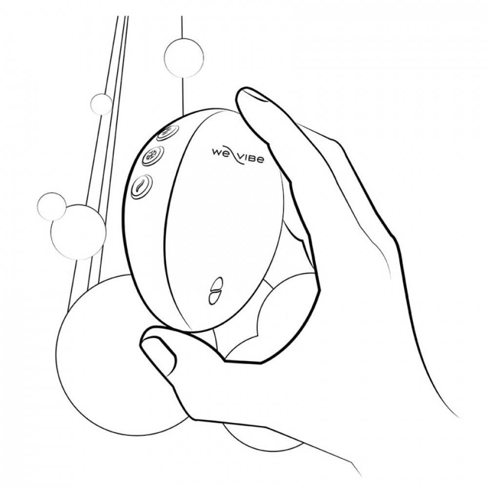 Вібропулі та міні-вібратори - Кліторальний вібратор We-Vibe Temp Tangerine з функцією нагрівання та охолодження, помаранчевий 59