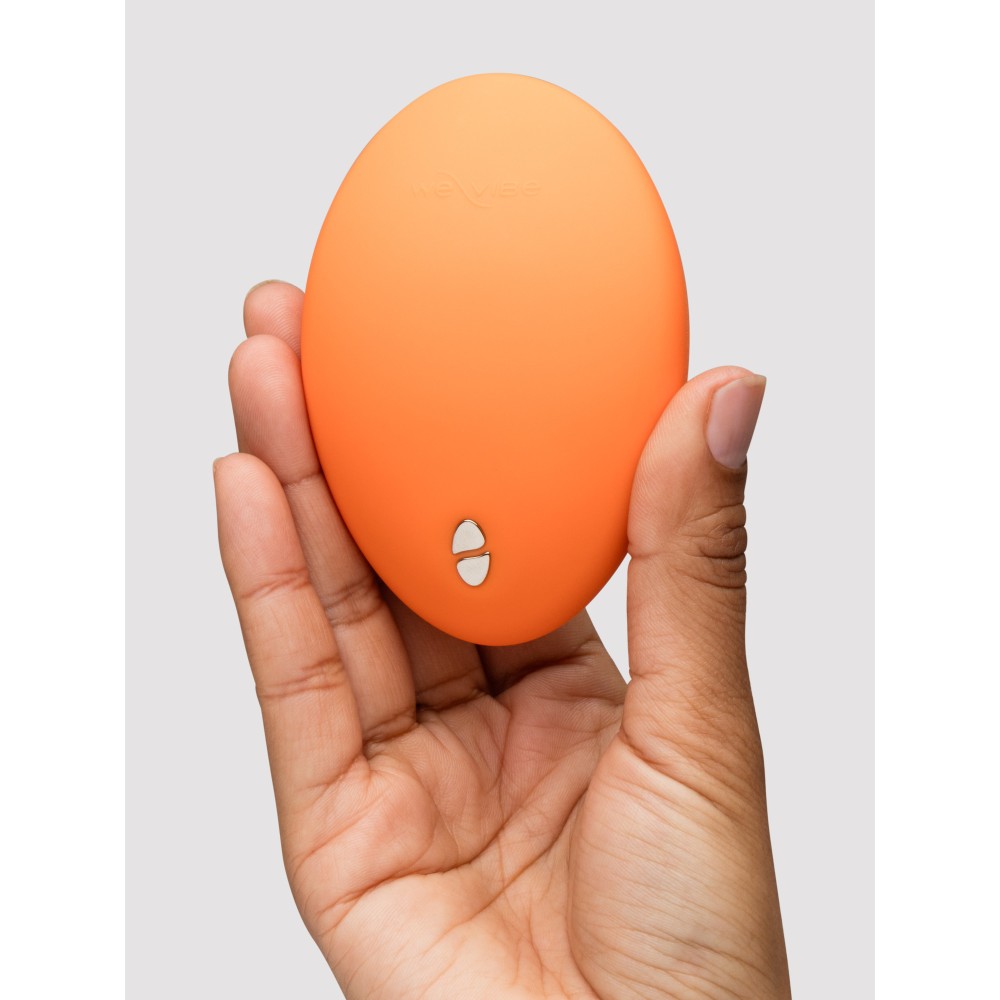 Вібропулі та міні-вібратори - Кліторальний вібратор We-Vibe Temp Tangerine з функцією нагрівання та охолодження, помаранчевий 15