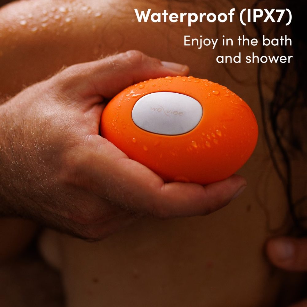 Вібропулі та міні-вібратори - Кліторальний вібратор We-Vibe Temp Tangerine з функцією нагрівання та охолодження, помаранчевий 53