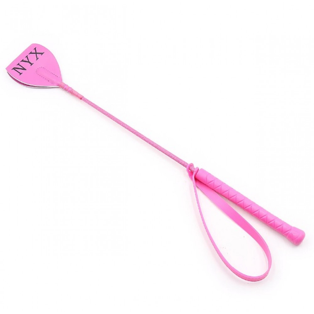 БДСМ игрушки - Кнут DS Fetish Whip NYX pink