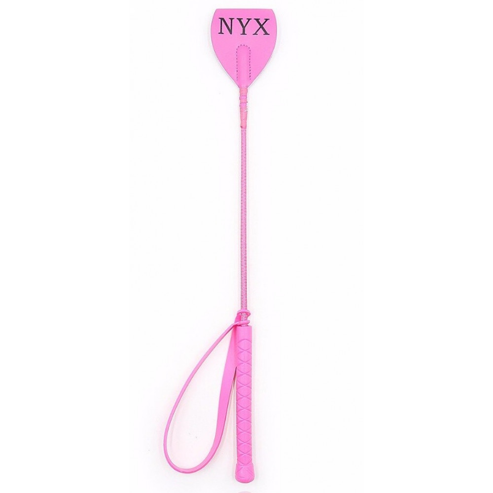 БДСМ игрушки - Кнут DS Fetish Whip NYX pink 3