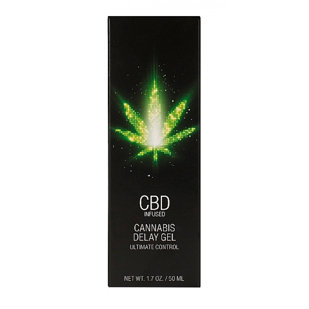 Лубриканты - Крем пролонгирующий Shots - CBD Cannabis Delay Gel, 50 ml 7