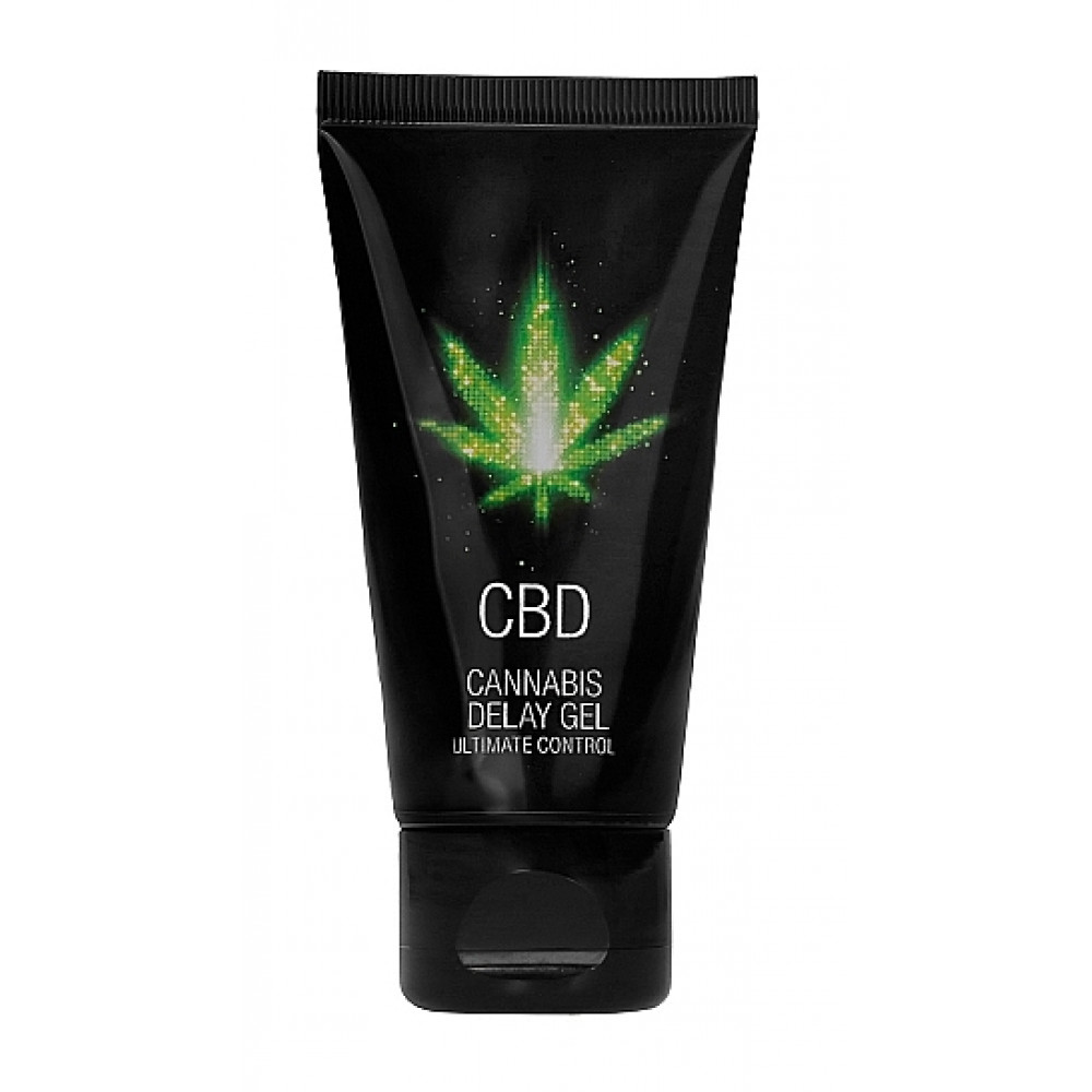 Лубриканты - Крем пролонгирующий Shots - CBD Cannabis Delay Gel, 50 ml 8