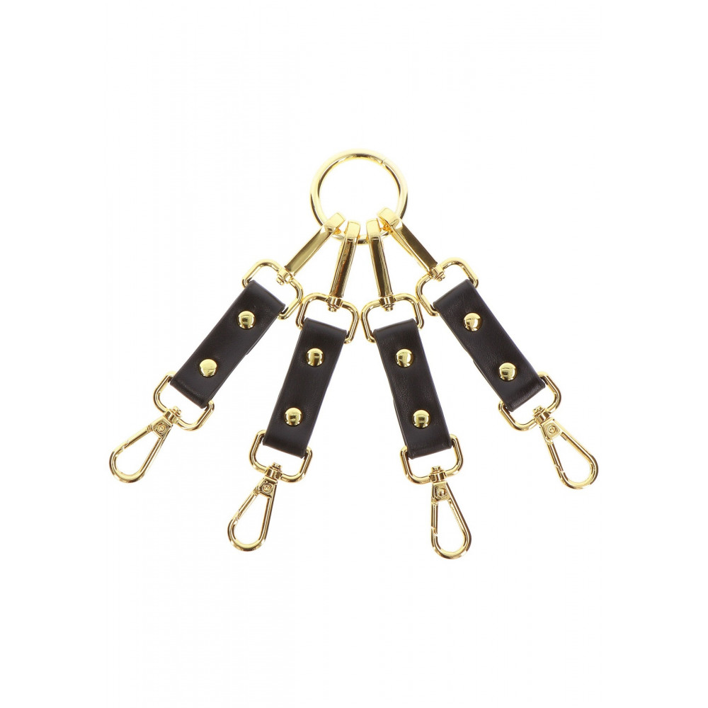 Різне - Хрестоподібний фіксатор для бондажу Taboom Hogtie, чорний 3