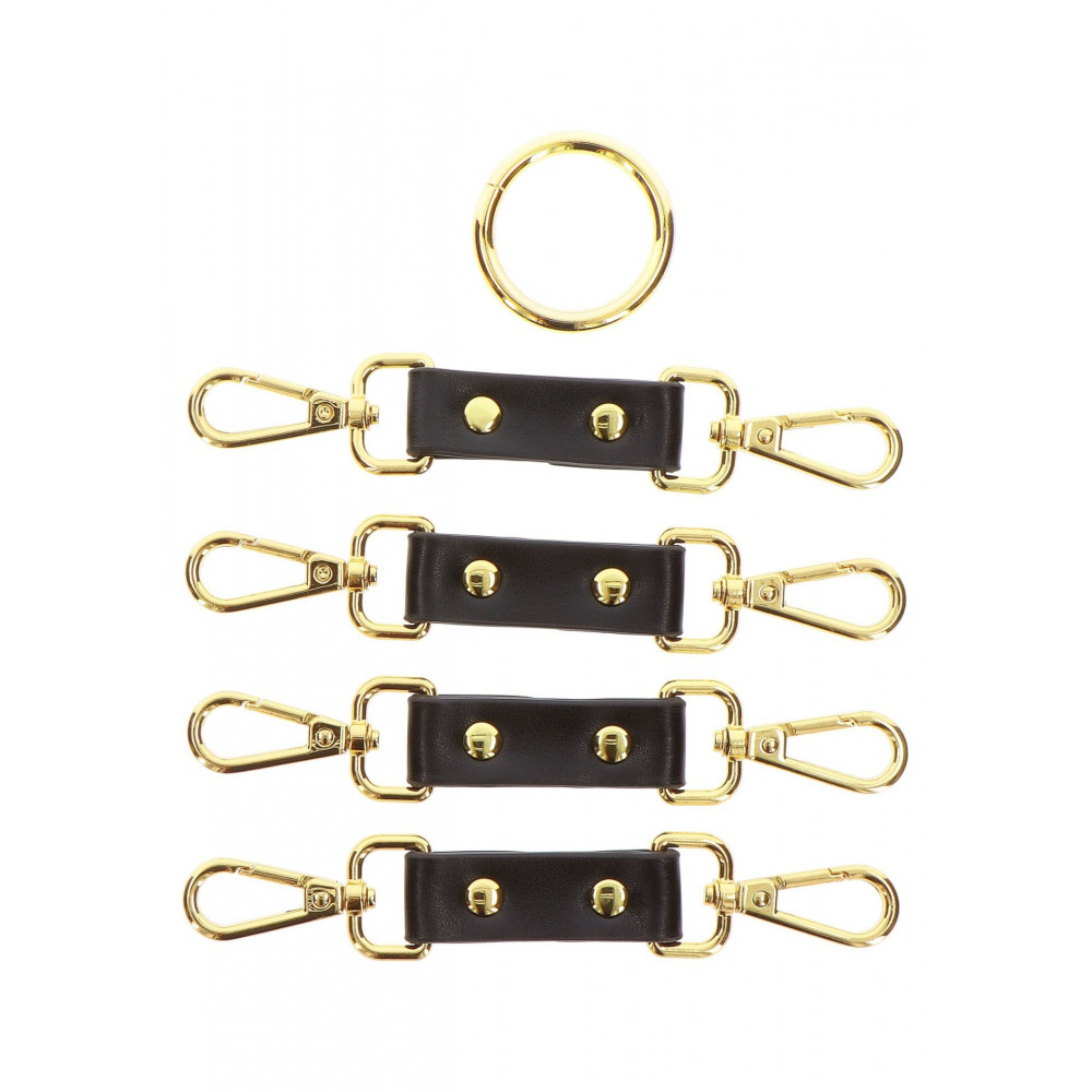 Різне - Хрестоподібний фіксатор для бондажу Taboom Hogtie, чорний 5