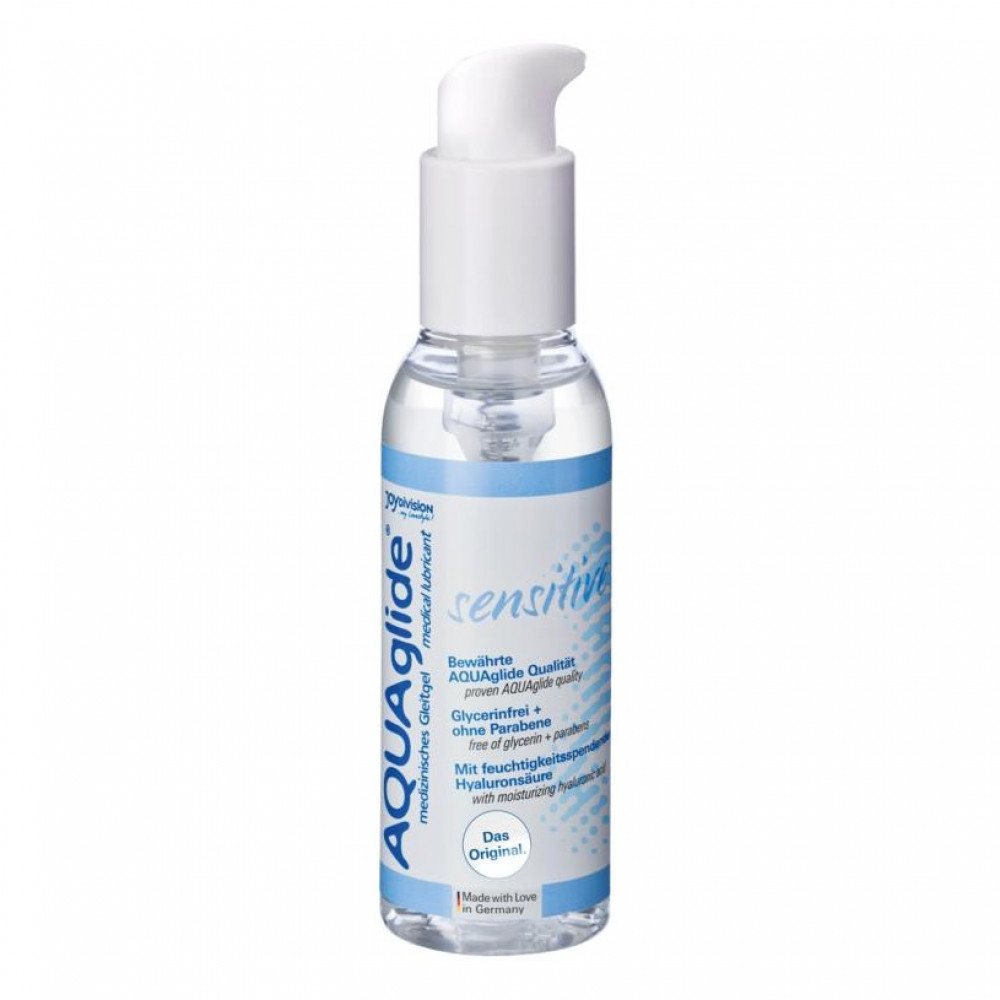 - Лубрикант на водной основе AQUAglide Sensitive, нейтральный, 125 мл