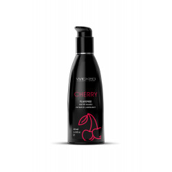 Лубрикант на водной основе с ароматом и вкусом вишни WICKED CHERRY 60 ML