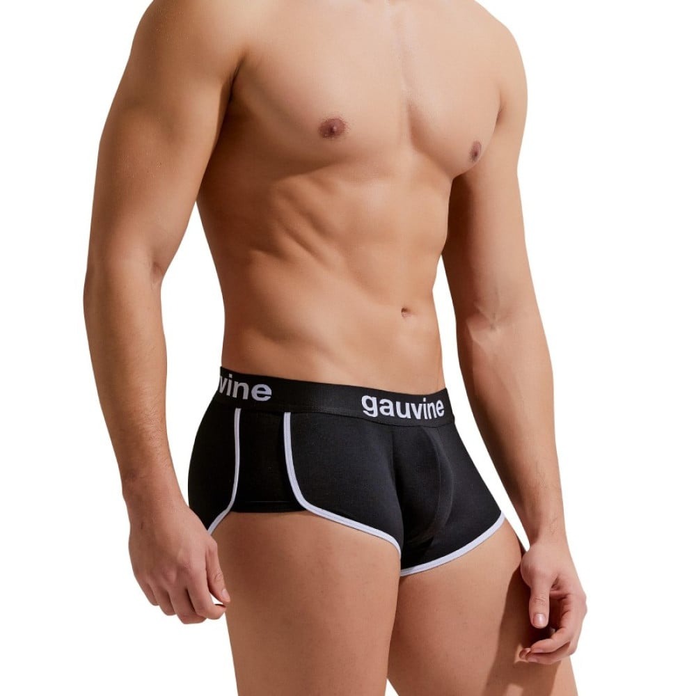 Різне - Чоловічі труси боксери Gauvine чорні, S