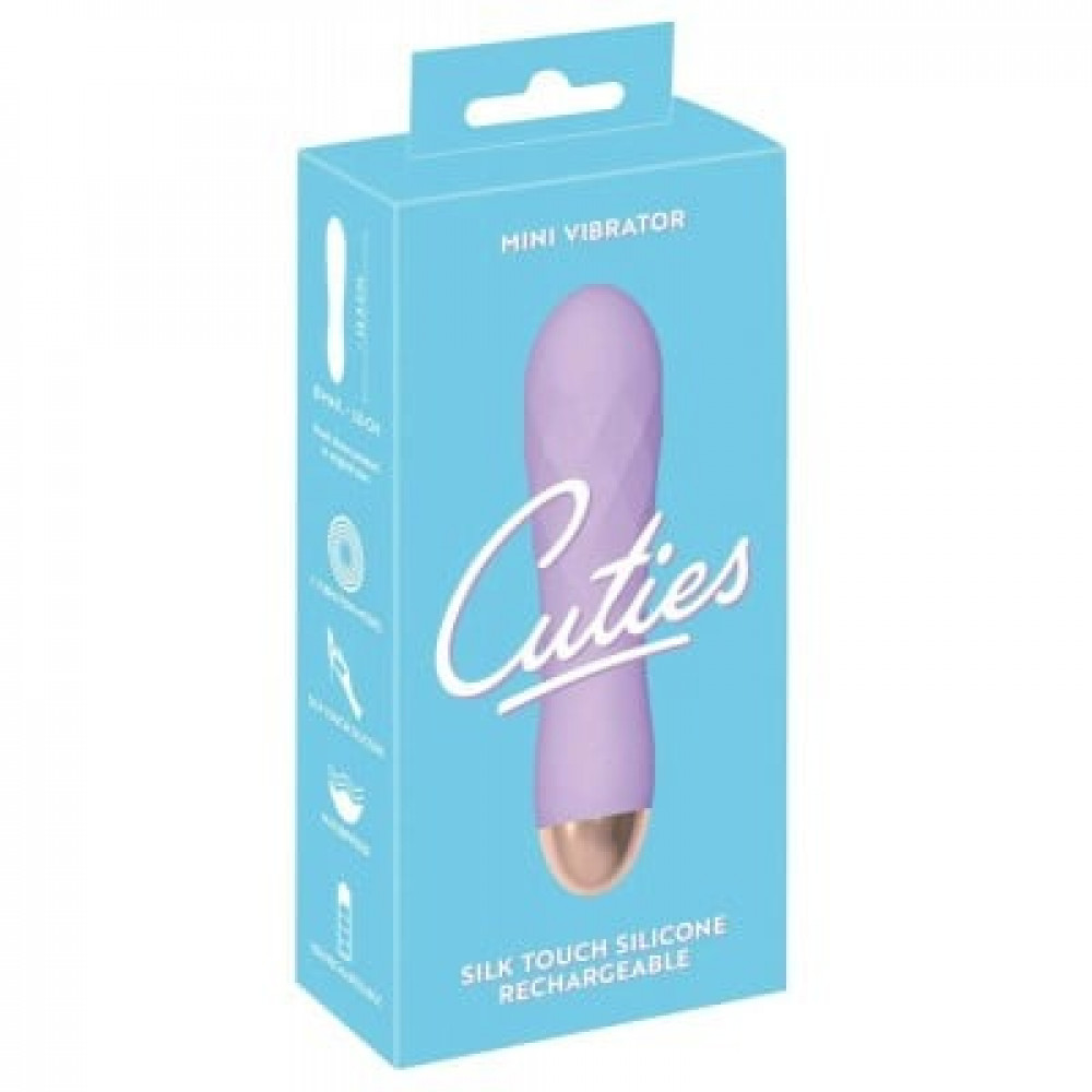 Секс игрушки - Мини-вибратор с рельефом You2Toys Cuties Gene лиловый