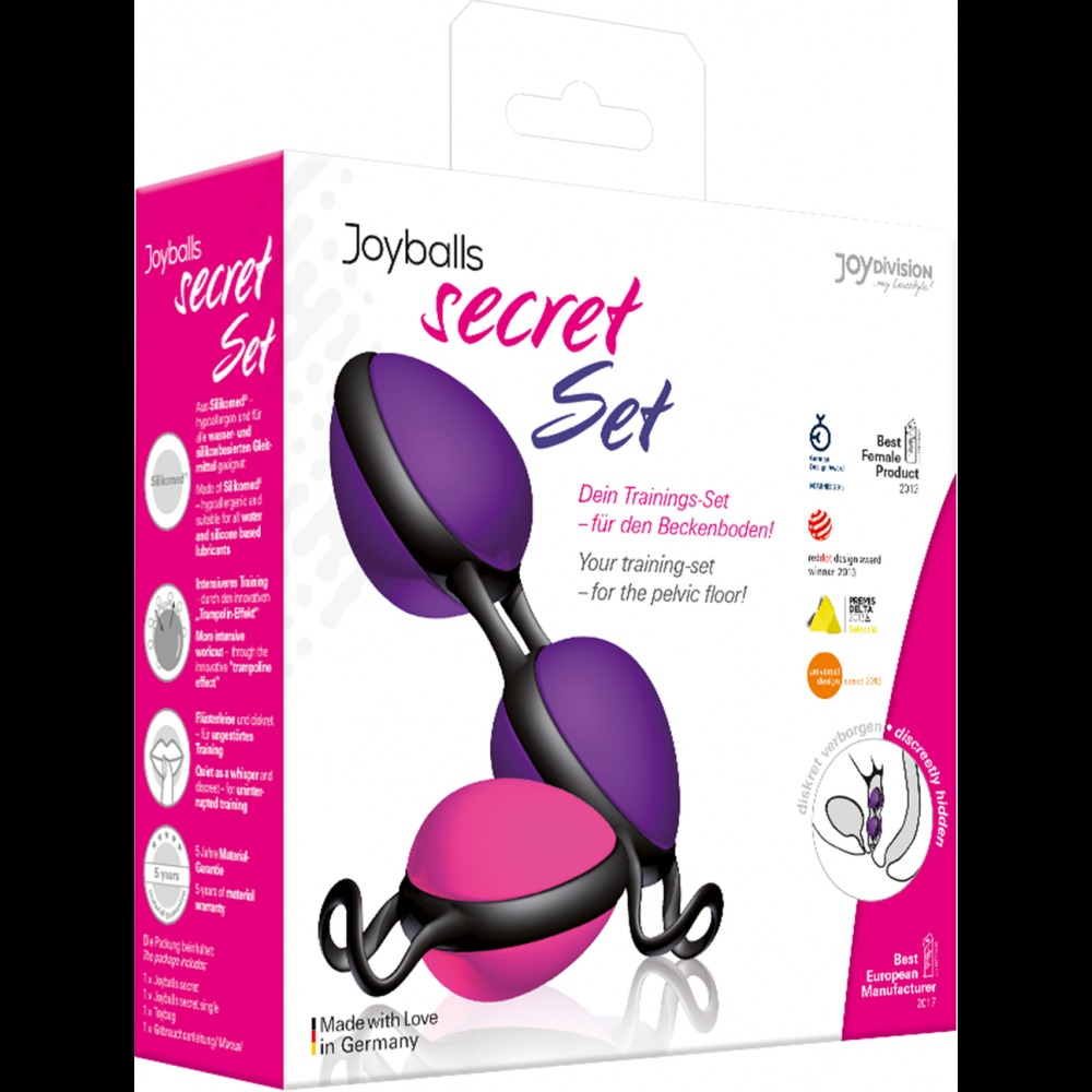 Разное - Набор вагинальных шариков JOYdivision Joyballs Secret, 2 шт 5
