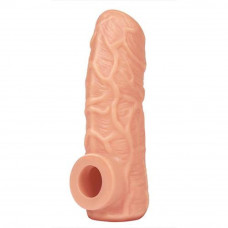 Насадка на член з відкритою головкою та отвором для мошонки Kokos 12 см. NS 001-M