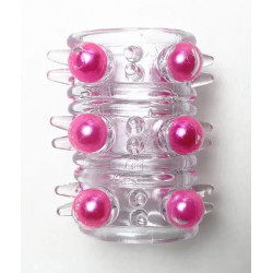 Насадка стимулююча AR028-01 Pink, (1 шт )