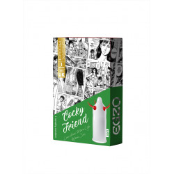 Презерватив со стимулирующими эластичными усиками EGZO Cocky Friend латексный