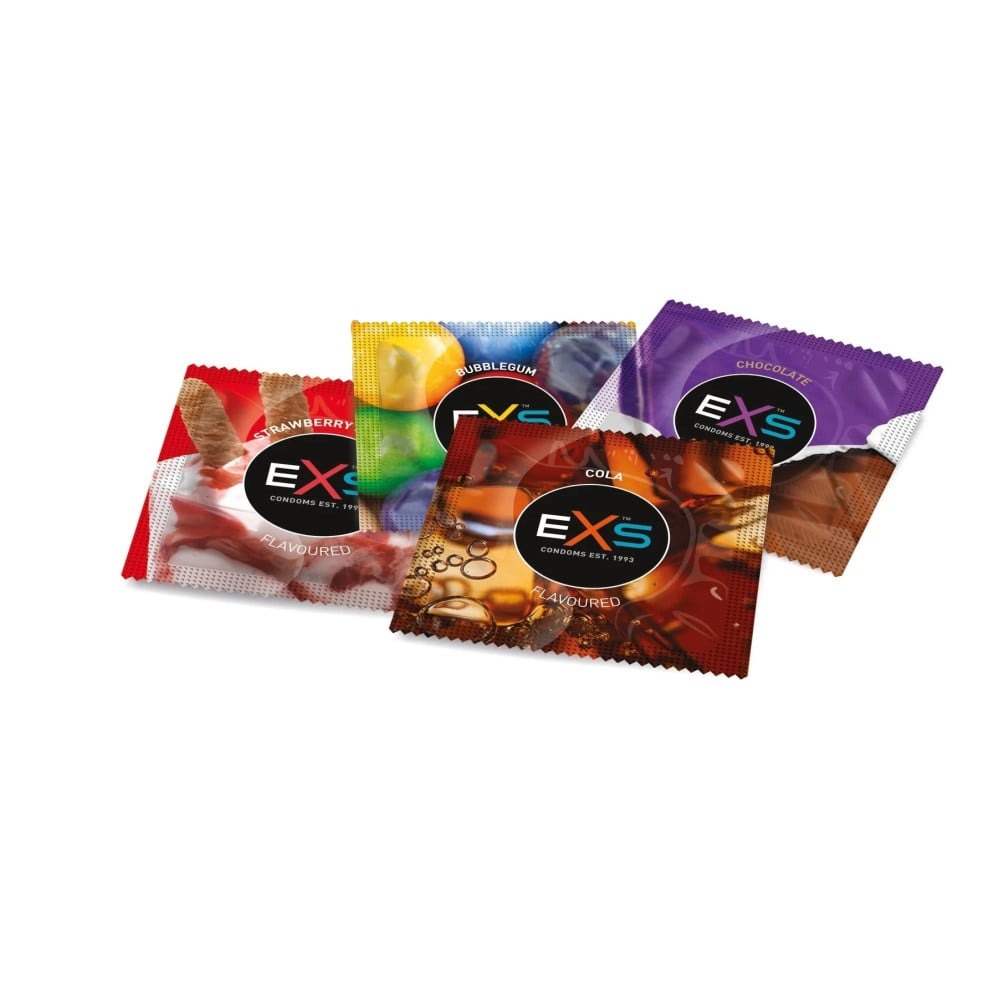 Презервативы - Презерватив латексный EXS Bubblegum со вкусом жевательной резинки (цена за 5 шт.) 1