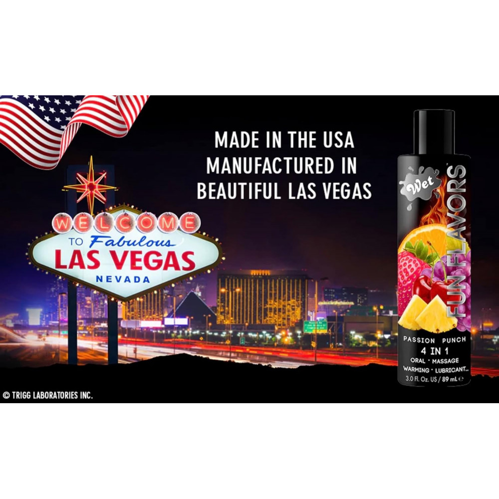  - Съедобный лубрикант 4 в 1 на водной основе Wet Fun Passion Punch 30 мл 6