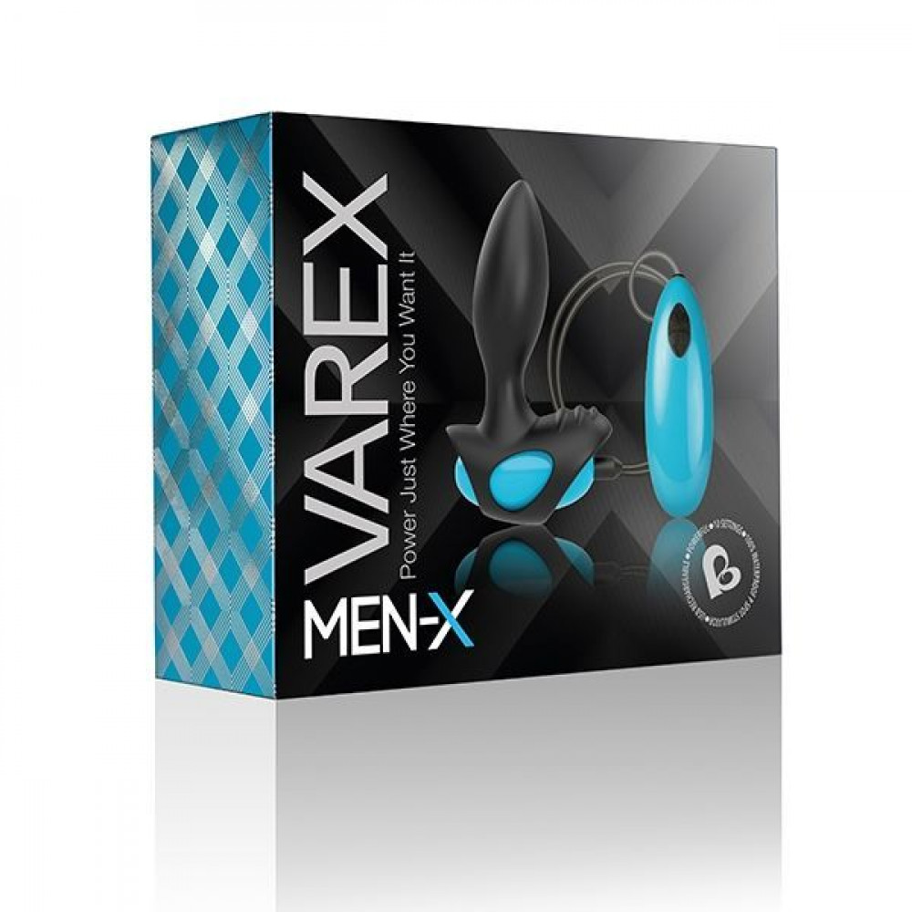  - Анальная вибропробка Rocks Off Men-X - Varex 6