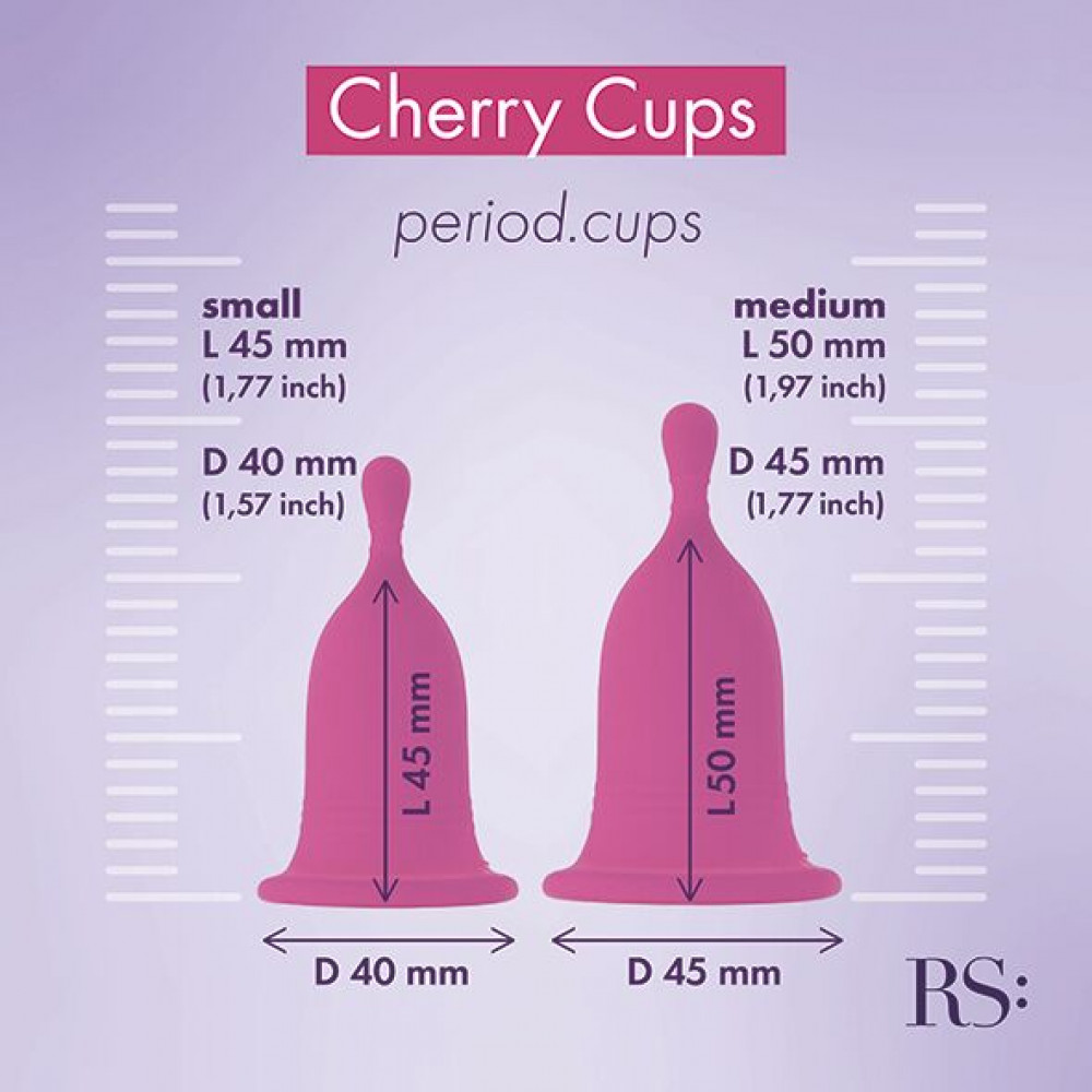  - Менструальные чаши RIANNE S Femcare - Cherry Cup 2