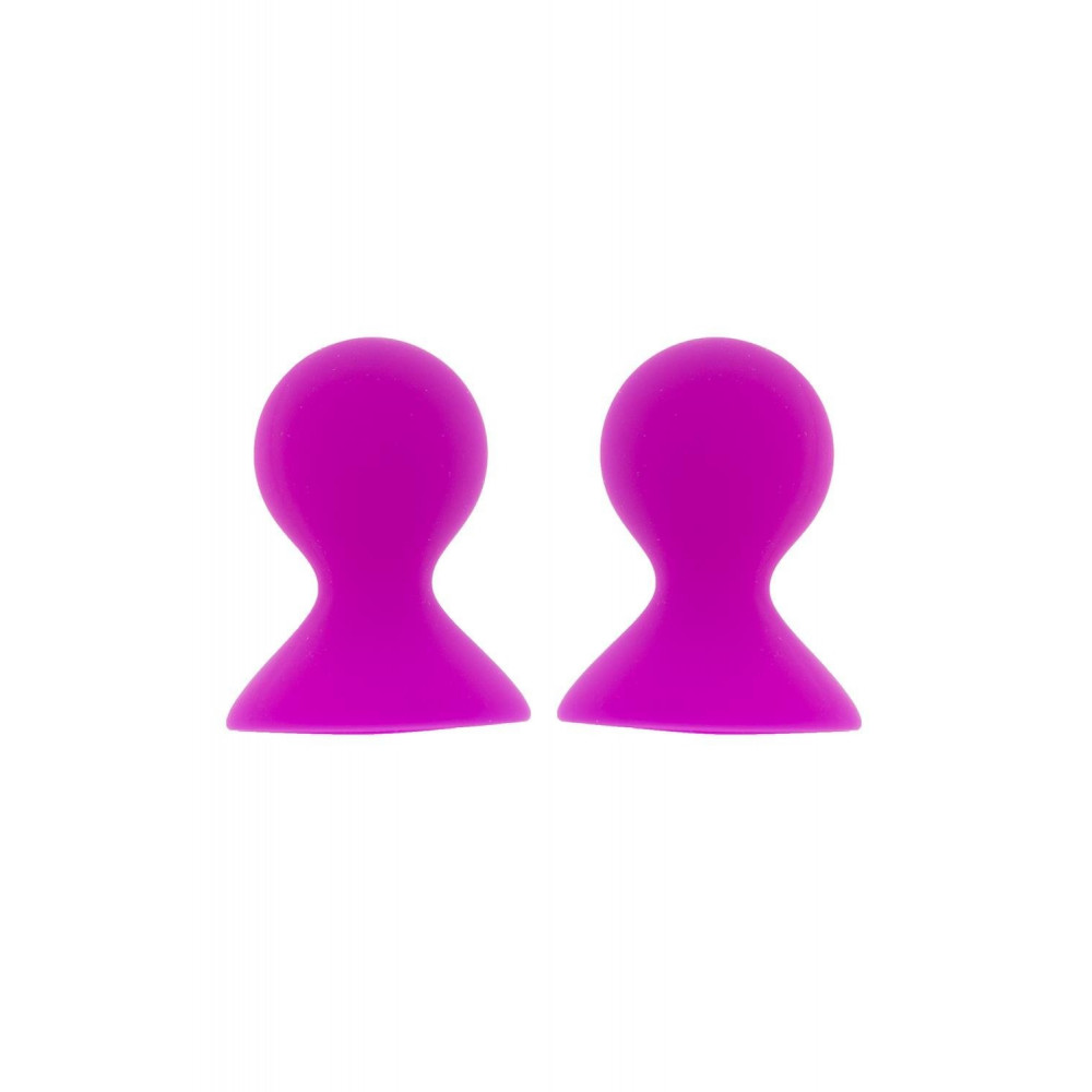  - Вакуумные стимуляторы на соски Dream Toys Pleasure Pumps Nipple Suckers розовые 1