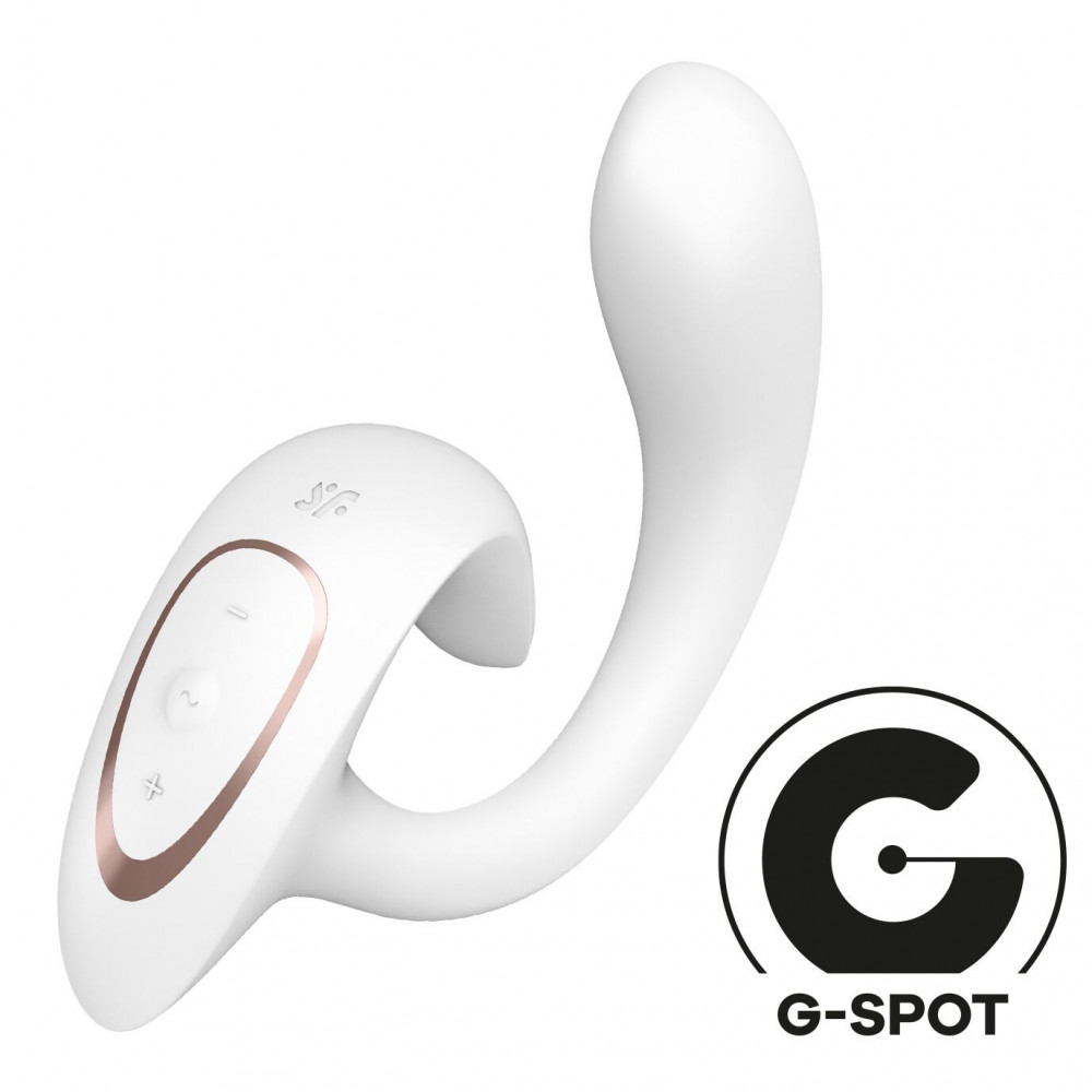 Вибраторы для пар - Вибратор Satisfyer G for Goddess 1 White