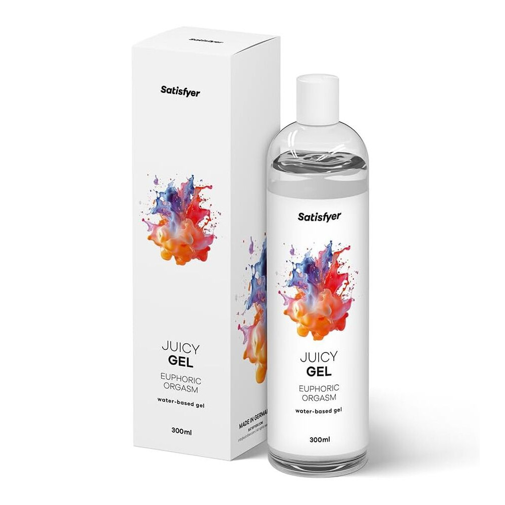 Средства для возбуждения - Стимулирующий гель на водной основе Satisfyer Juicy Gel Euphoric Orgasm water based 300 мл