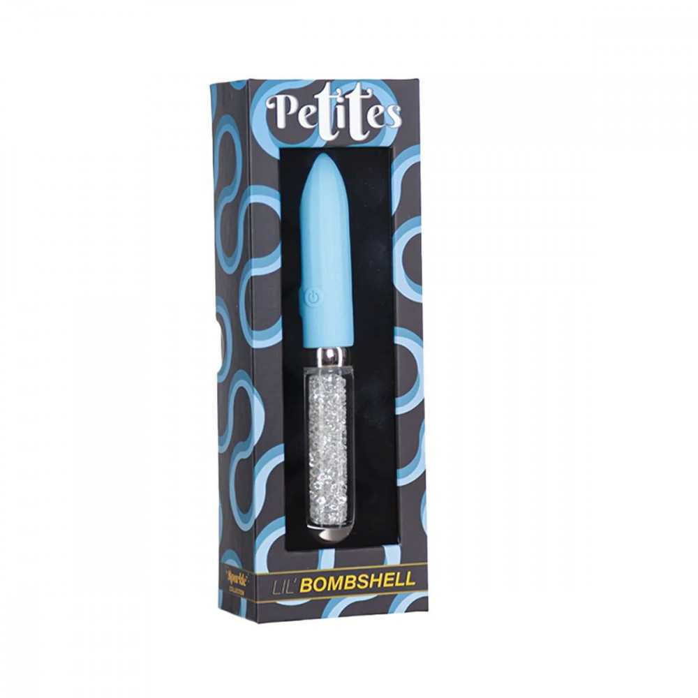 Вібропулі та міні-вібратори - Вібратор Petites Lil’ Bombshell Vibrator - Blue 4