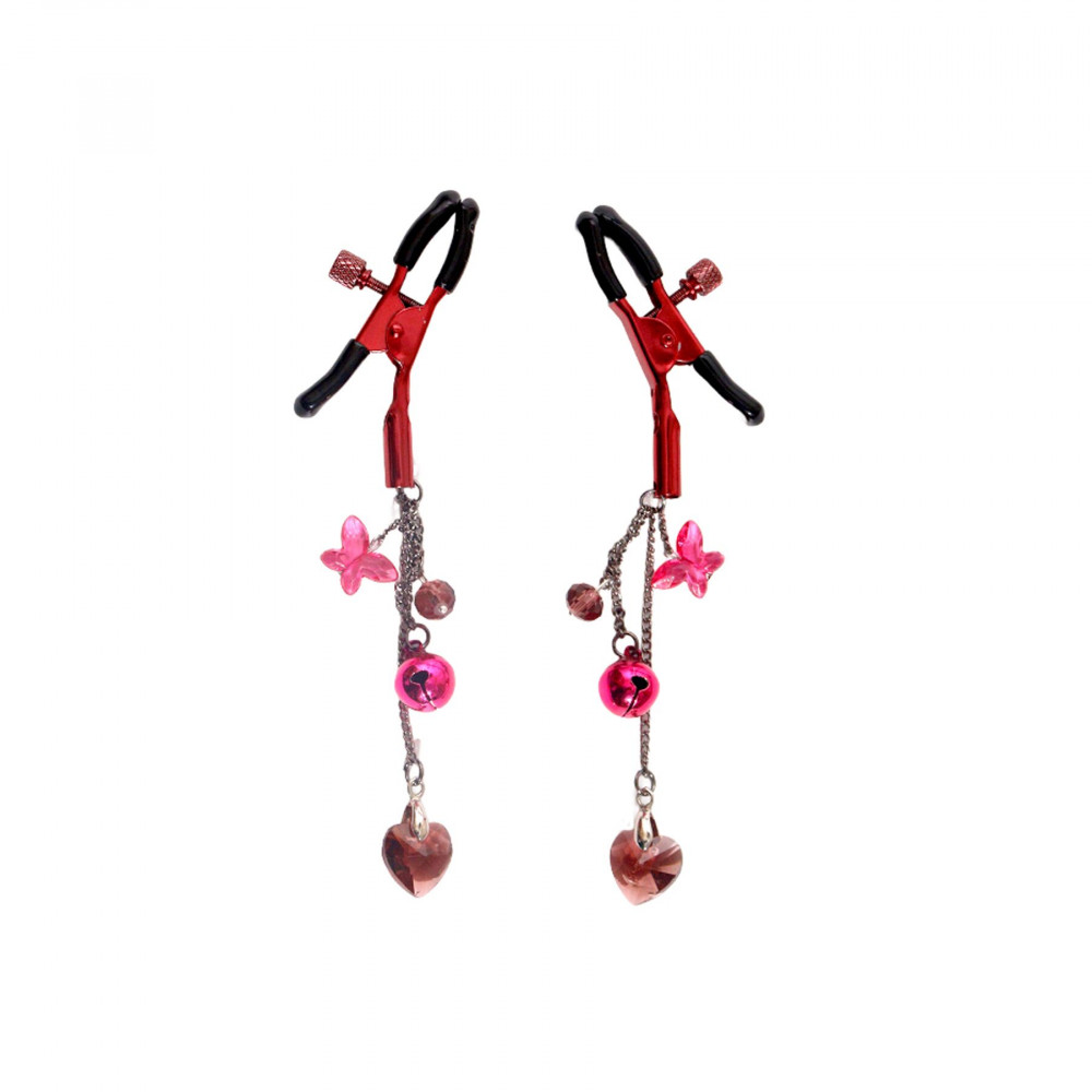  - Затискачі для сосків з регулюванням Art of Sex - Heart of Stone