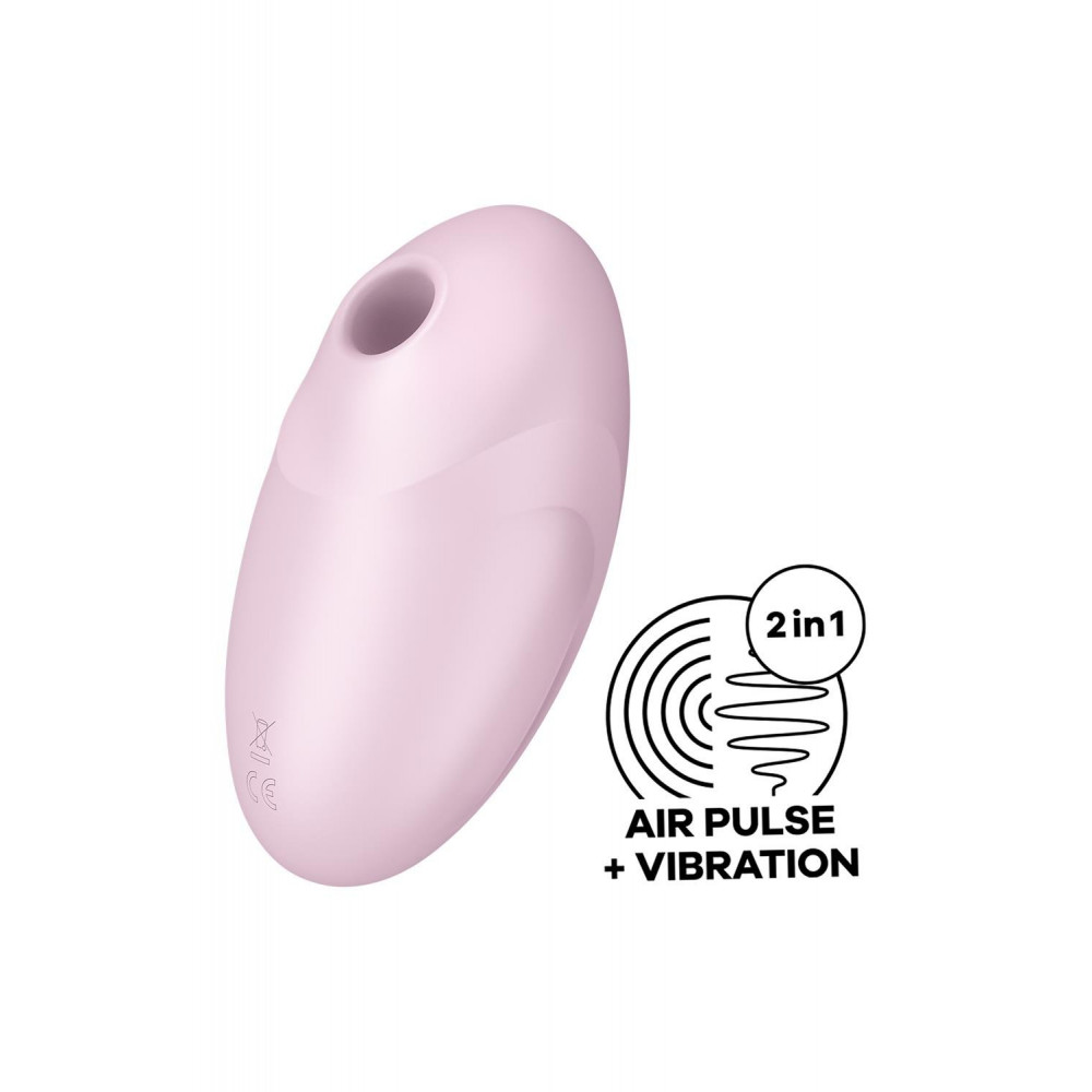 Разное - Вакуумный стимулятор клитора Satisfyer Vulva Lover 3 с вибрацией, розовый 1