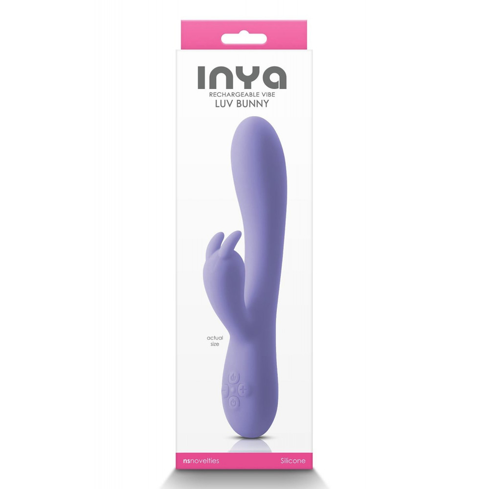  - Вібратор кролик NS Novelties INYA LUV BUNNY PURPLE 3