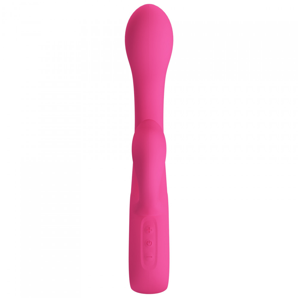Вибратор-кролик - Вибратор-кролик Pretty Love Fritz розовый, 19.8 х 3.4 см 4