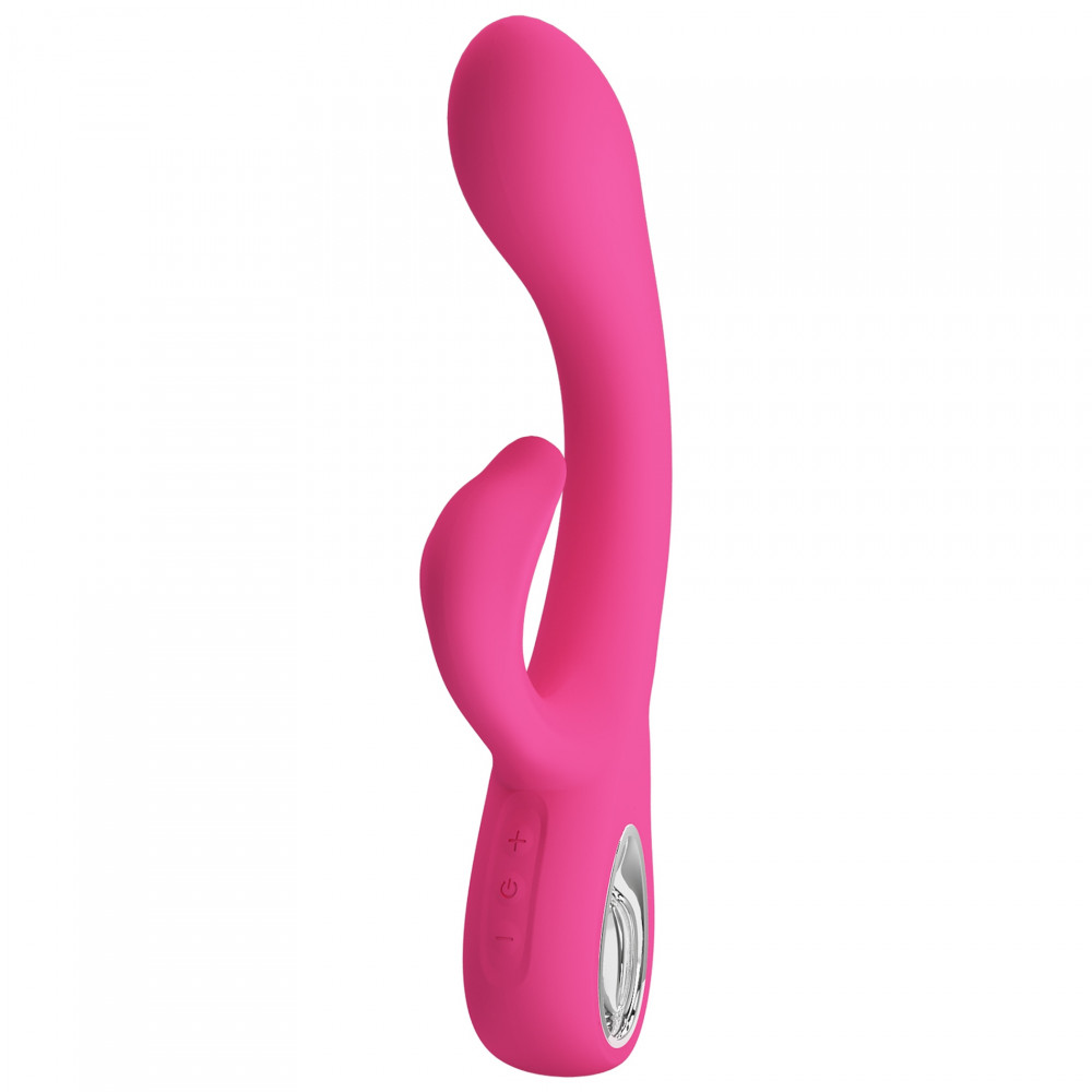 Вибратор-кролик - Вибратор-кролик Pretty Love Fritz розовый, 19.8 х 3.4 см 2