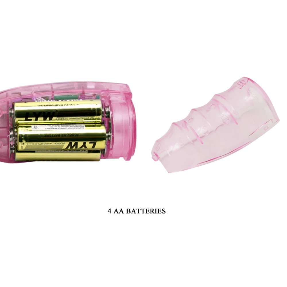 Різне - Вібратор із стимулятором клітора та функцією ротації BAILE - TRAVEL PARTNER, BW-020007 10