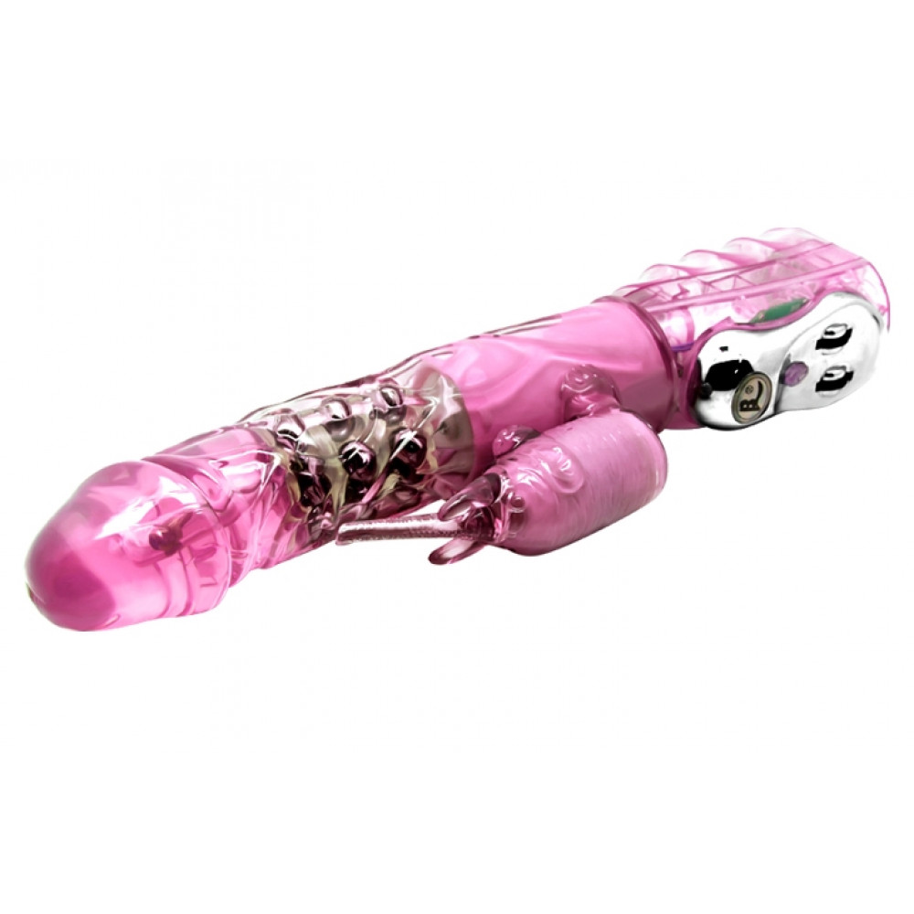 Різне - Вібратор із стимулятором клітора та функцією ротації BAILE - TRAVEL PARTNER, BW-020007 6