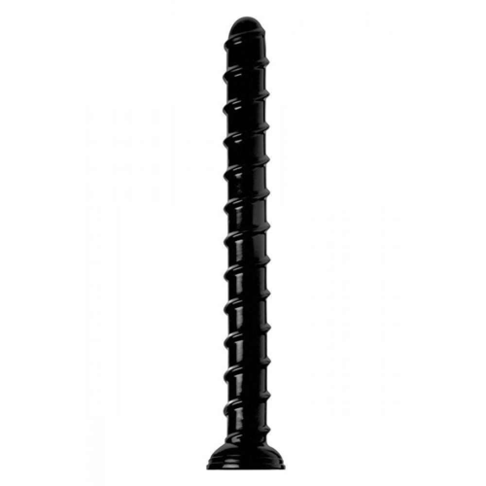 Анальні іграшки без вібрації - Анальний плаг для фістингу Swirl Thick Anal Snake 45,7 см 1