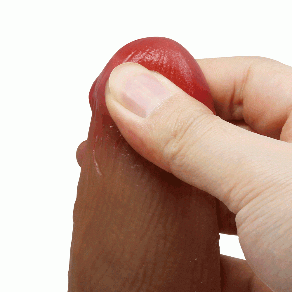 - Силиконовый фаллоимитатор на присоске PRETTY LOVE - Adley, BW-008131-1 6