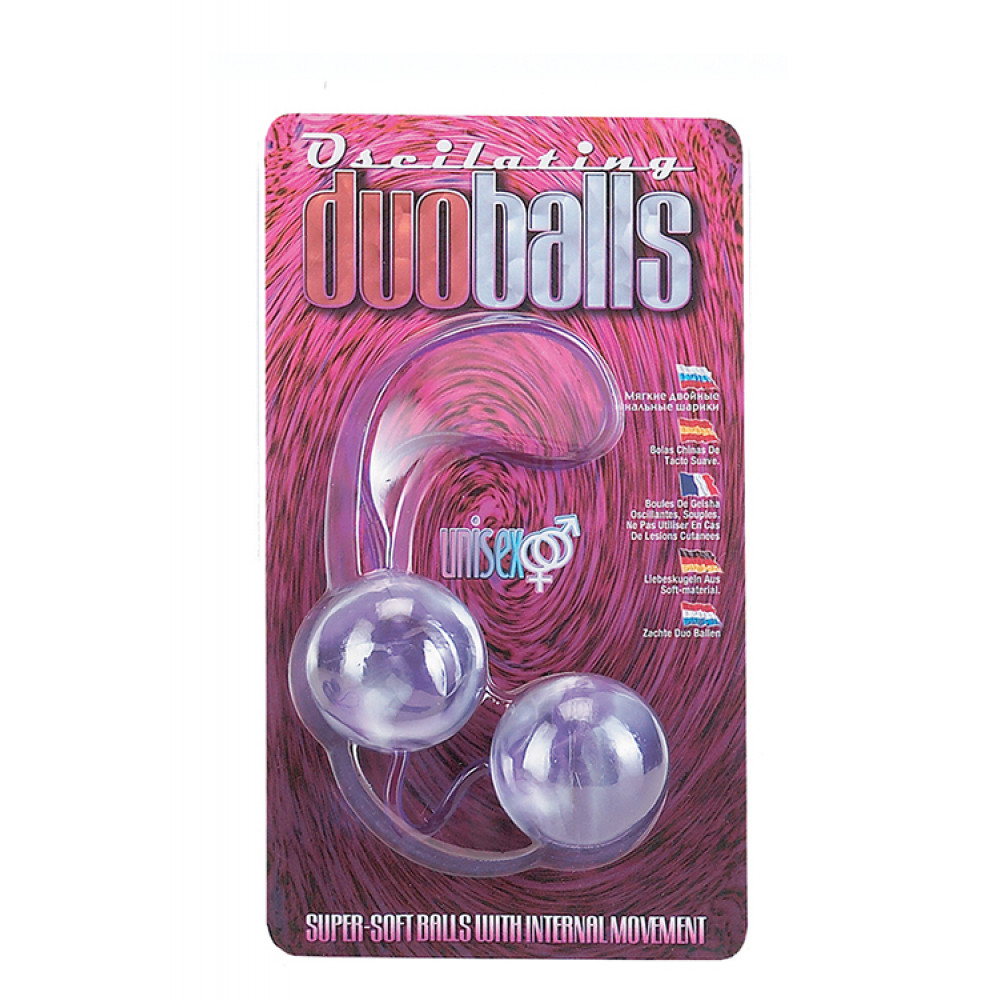 Вагинальные шарики - Вагинальные шарики Marbelized DUO BALLS,PINK 1