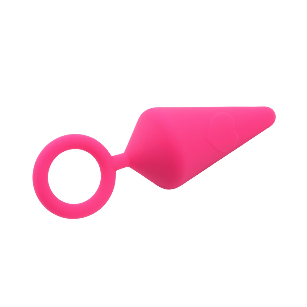 Секс игрушки - Анальная пробка Candy Plug L Рожевий 13.2 х 4 см 3