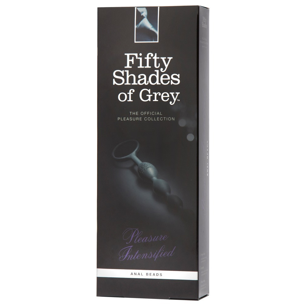Анальные игрушки без вибрации - Анальные бусы Fifty Shades of Grey