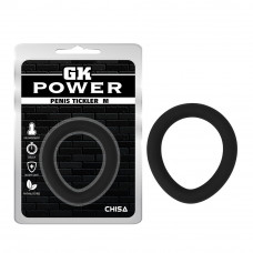 Эрекционное кольцо Chisa GK Power, черный