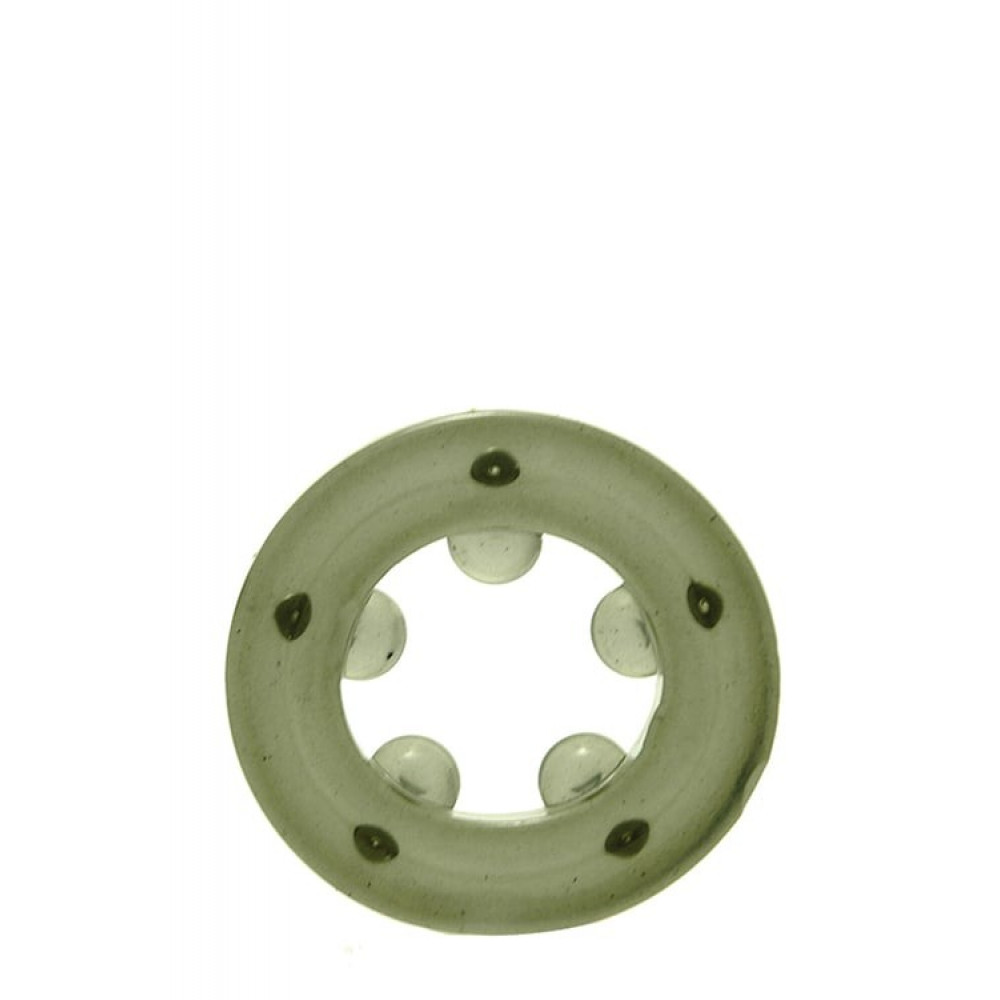 Різне - Ерекційне кільце із вбудованими магнітами Seven Creations Magnetic Cockring сіре